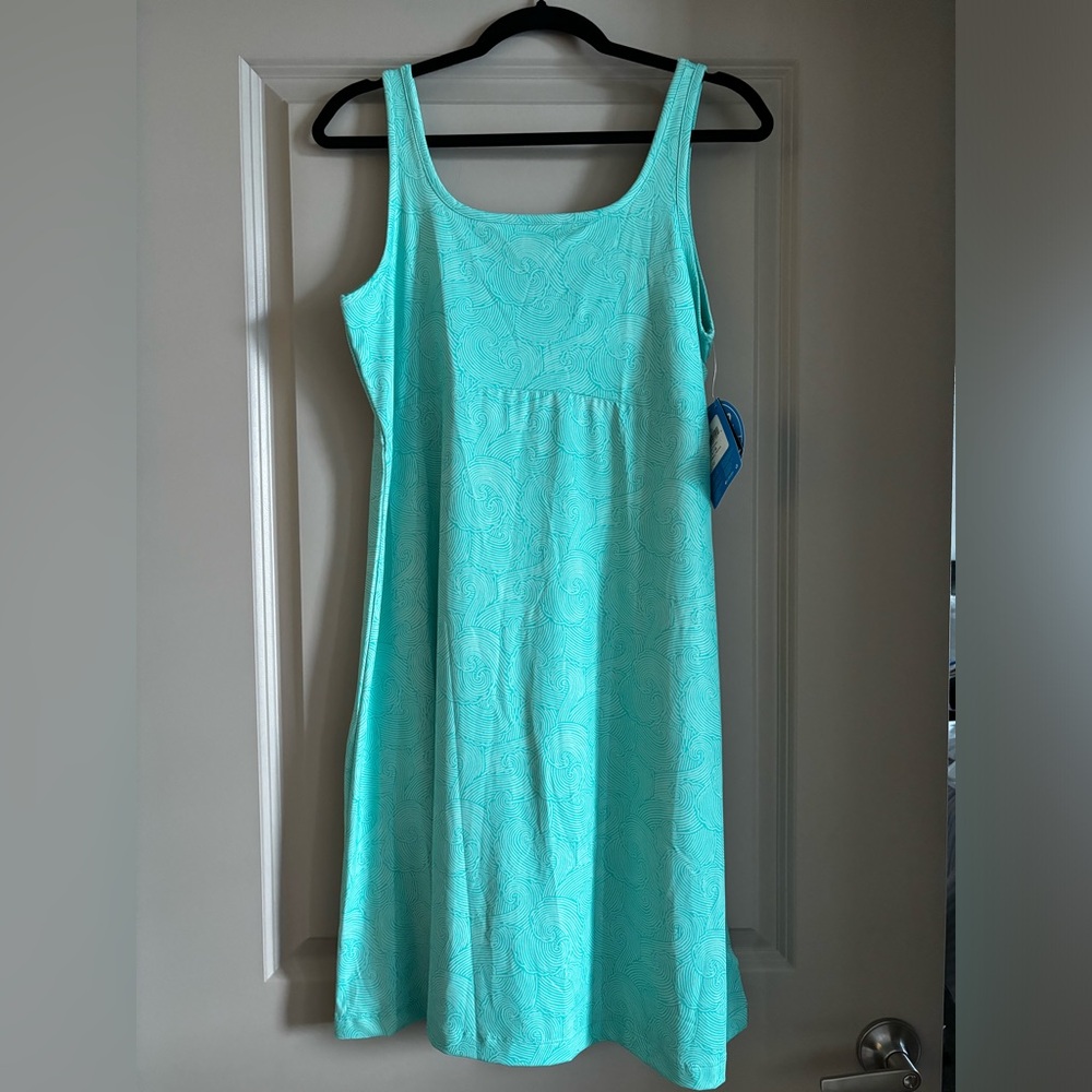 Columbia Aqua Mini Dress